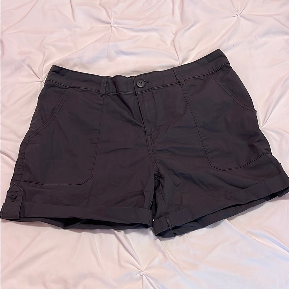 Grey Cargo Shorts